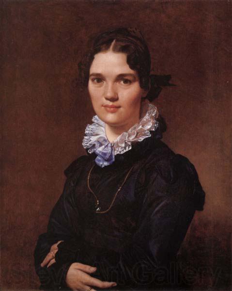 Jean Auguste Dominique Ingres Mademoiselle Jeanne Suzanne Catherine Gonin France oil painting art